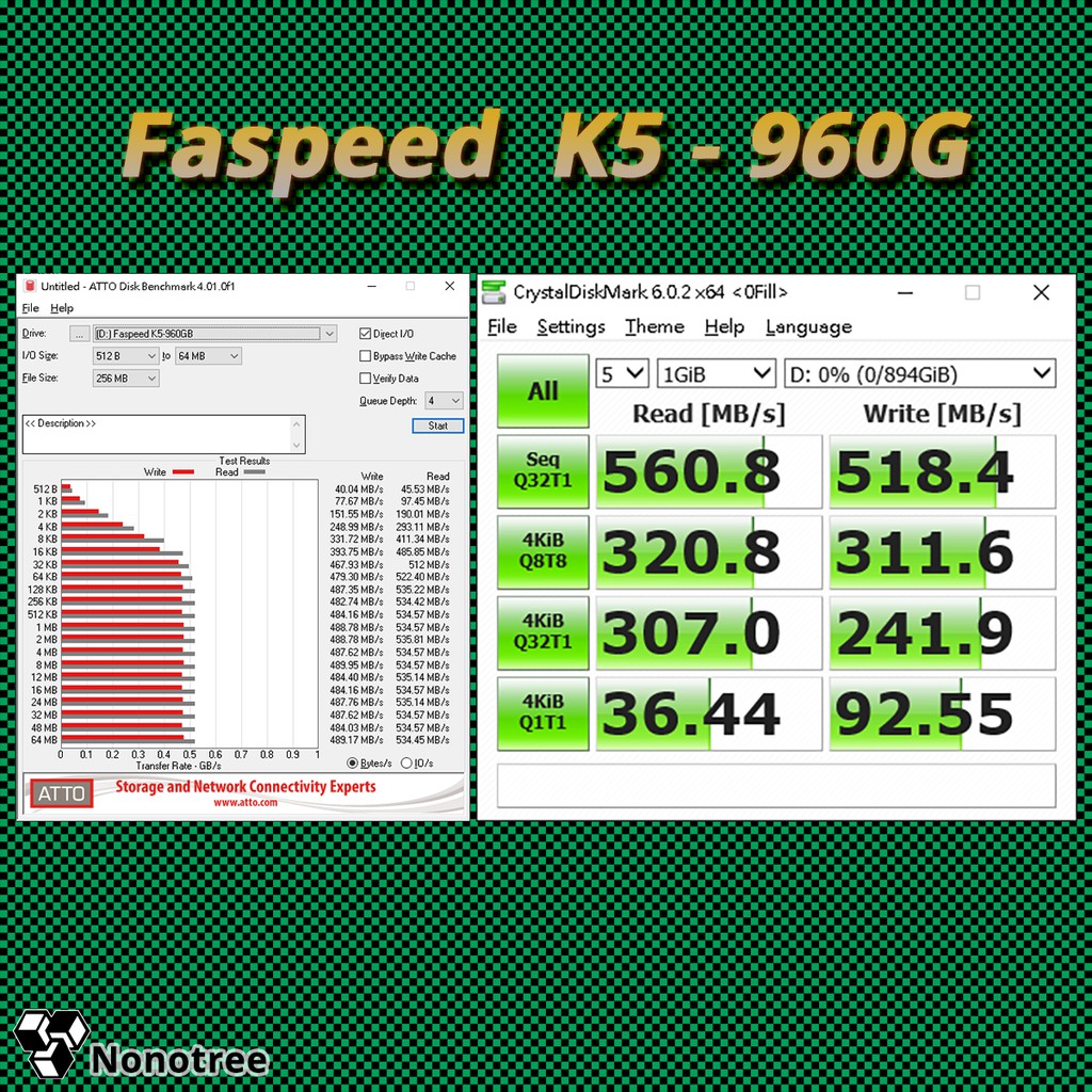 Ổ cứng SSD K5 960GB Faspeed SATA3 2.5inch 3 năm đổi mới Nonotree 500GB 720GB 1T Tham khảo | BigBuy360 - bigbuy360.vn
