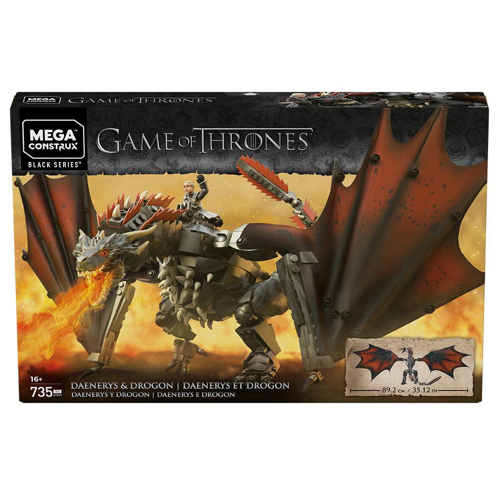 Mega Construx rồng đỏ Game of Throne