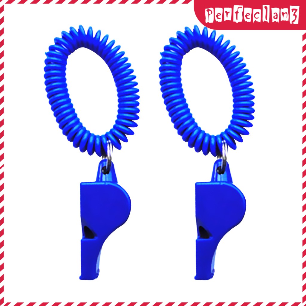 Set 2 Còi Đeo Cổ Tay Hỗ Trợ Các Trường Hợp Khẩn Cấp