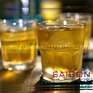 Ly Thủy Tinh union Centra Rock 305ml | Nhập Khẩu Thái Lan