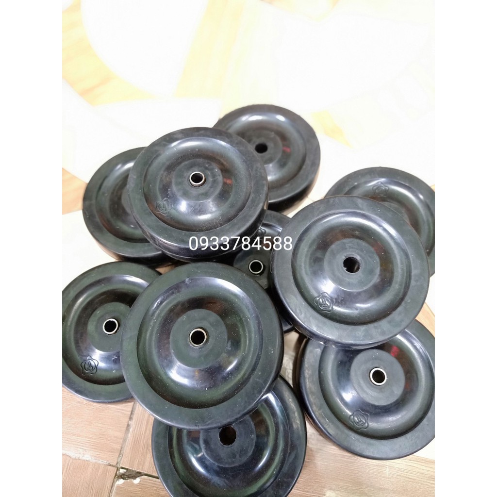 Bánh xe 100x32 cao su đặc hàng công ty GCT
