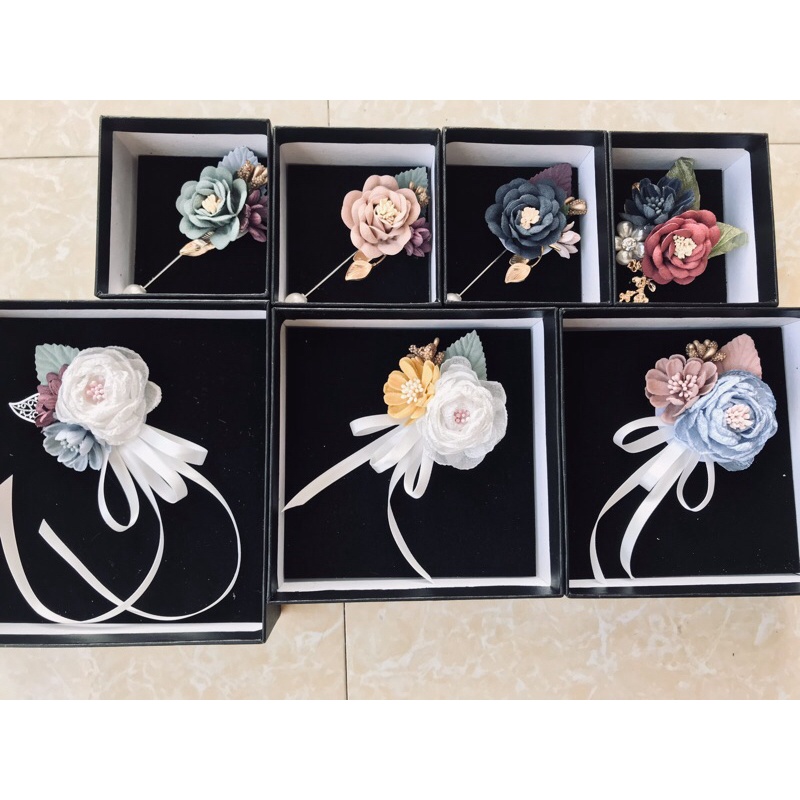 Hoa cài áo váy cao cấp