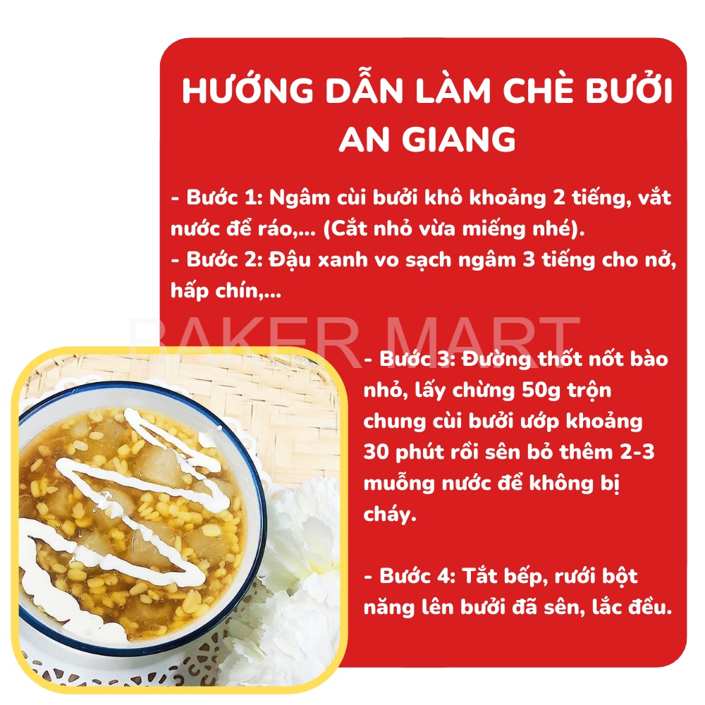 Set Chè Bưởi An Giang - Nguyên liệu làm bánh Baker Mart