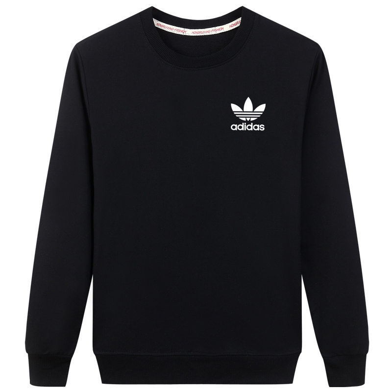 Áo Sweater Adidas Tay Dài Cổ Tròn Dáng Rộng Phong Cách Hàn Quốc Thời Trang Xuân Thu Cho Nam Và Nữ