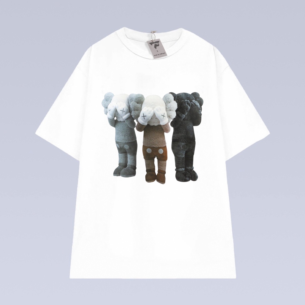 Áo thun form rộng cổ tròn unisex hot trend vải mềm mát FPLUS FP95