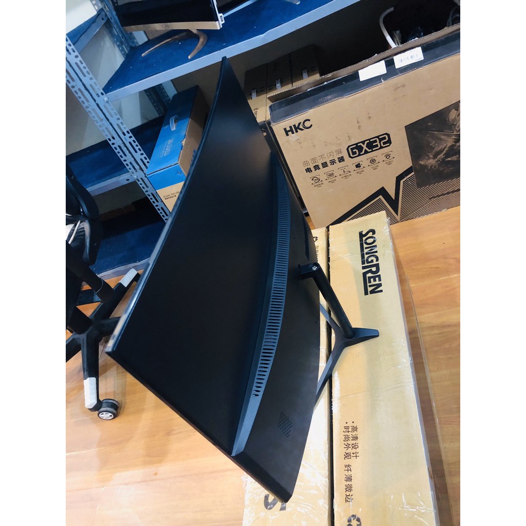 MÀN HÌNH MÁY TÍNH 27 INCH SONGREN GAMING 75Hz  165HZ LED FULLHD CONG FULL VIỀN NEW FULLBOX 100% | BigBuy360 - bigbuy360.vn