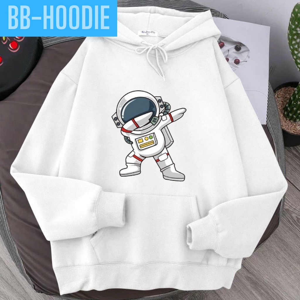 ÁO KHOÁC NỈ UNISEX IN PHI HÀNH GIA 2 CỰC ĐẸP