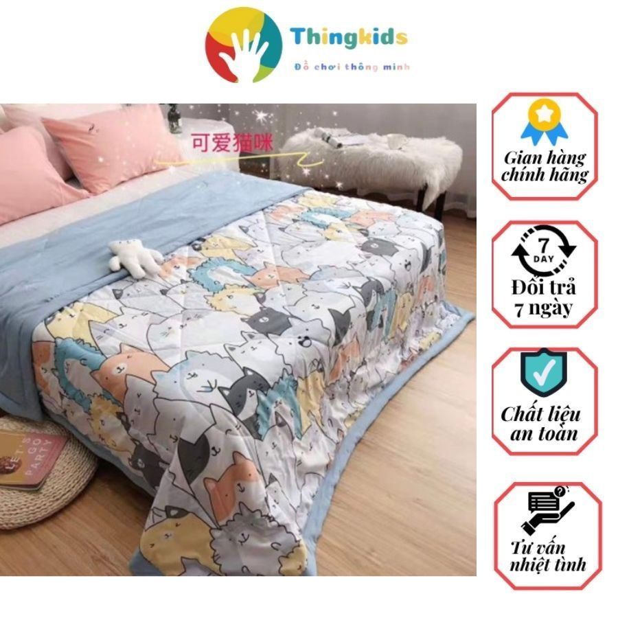 Chăn đũi Zara Home về đẹp, mịn, nhẹ- Thingkids