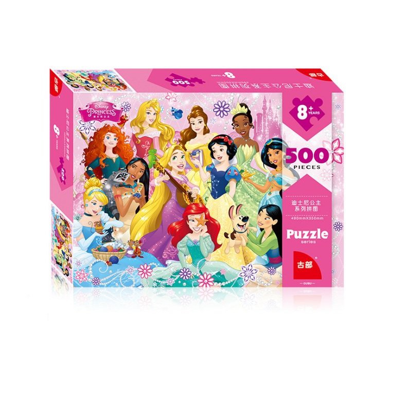 Tranh Ghép Hình 500 Mảnh Hãng Disney/Jigsaw Puzzle 500/Tranh 3D/ Đồ Chơi Cho Bé Từ 7 Tuổi