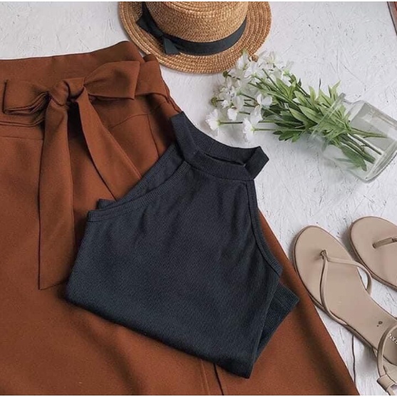 Set Áo Yếm Đen Chân Váy Dài Thời Trang Cao Cấp Sang Trọng DN0032 || TPHCM