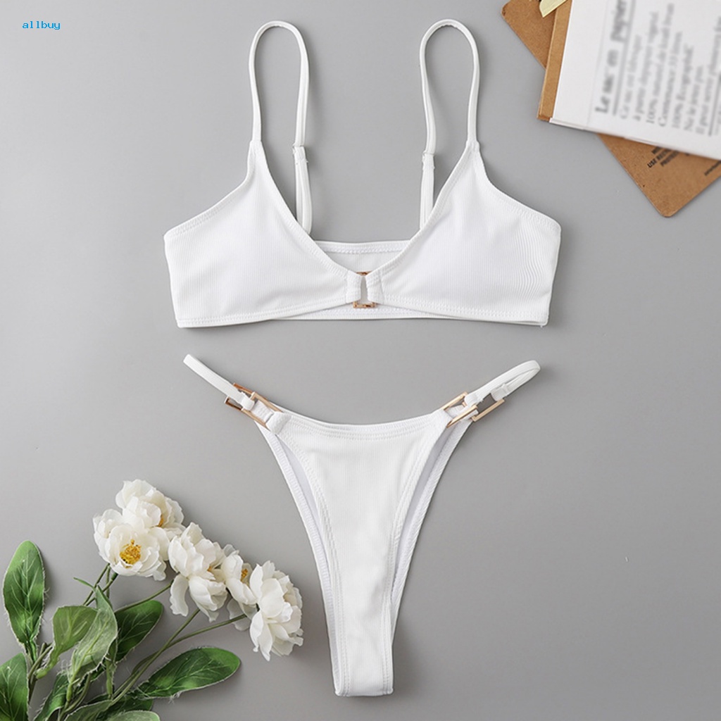 Bộ Đồ Bơi 2 Mảnh Thời Trang Quyến Rũ Cho Nữ