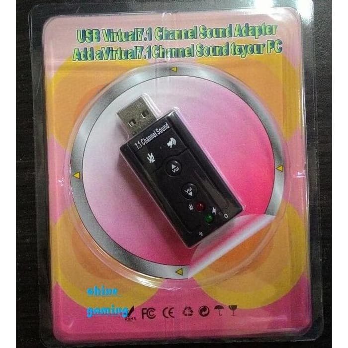 Card Âm Thanh Thay Thế Cổng Usb 7.1 Cho Pci Thẻ