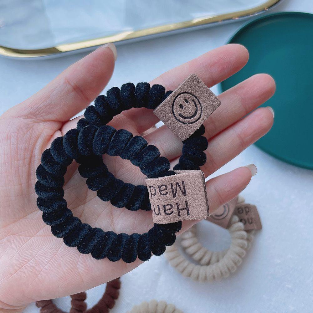 JARRED Dây Buộc Tóc Silicone Thiết Kế Đơn Giản Thời Trang Thu Đông Cho Nữ