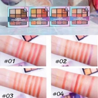 BẢNG PHẤN MẮT NEE CARA UNICORN EYESHADOW PALETTE 9 Ô THÁI LAN