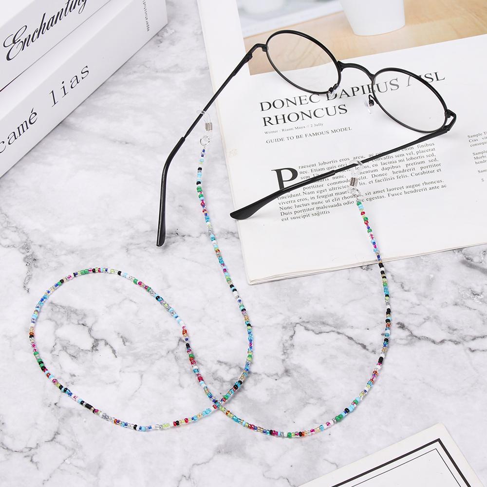 Chuỗi Dây Đeo Mắt Kính Xỏ Hạt Acrylic Giá Đỡ