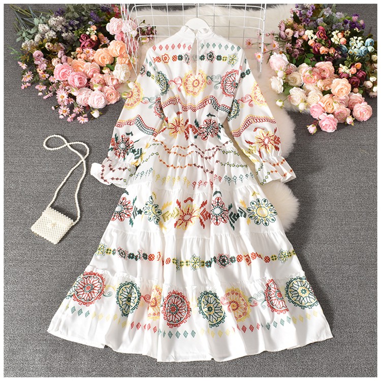 Đầm Maxi Dài Tay Xếp Li Chất Lượng Cao | BigBuy360 - bigbuy360.vn