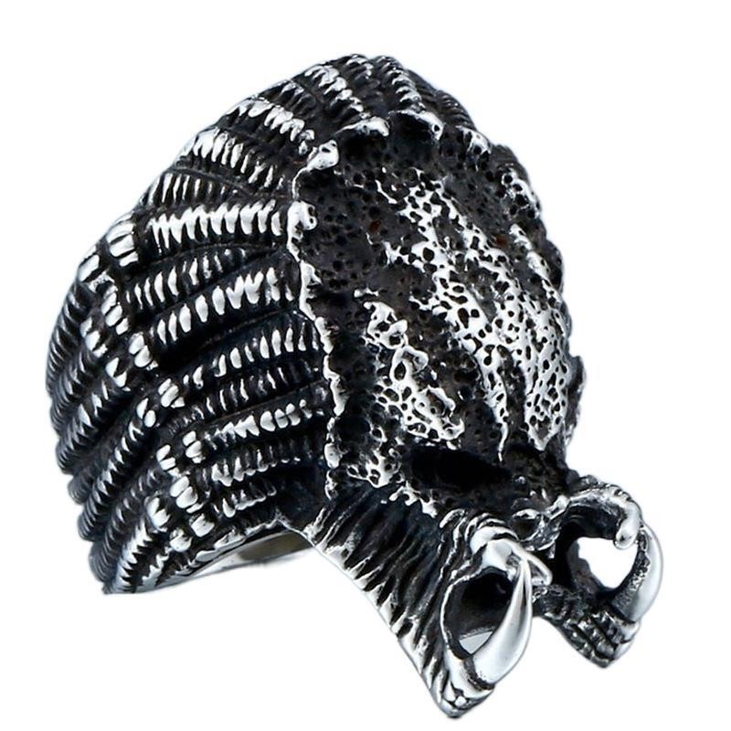 Nhẫn Nam Hình Đầu Lâu Phong Cách Âu Mỹ