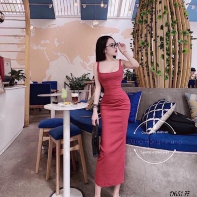 Đầm body dáng dài sang chảnh ❤️😍