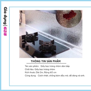 CUỘN GIẤY BẠC DÁN BẾP GIỮ GÌN SẠCH SẼ