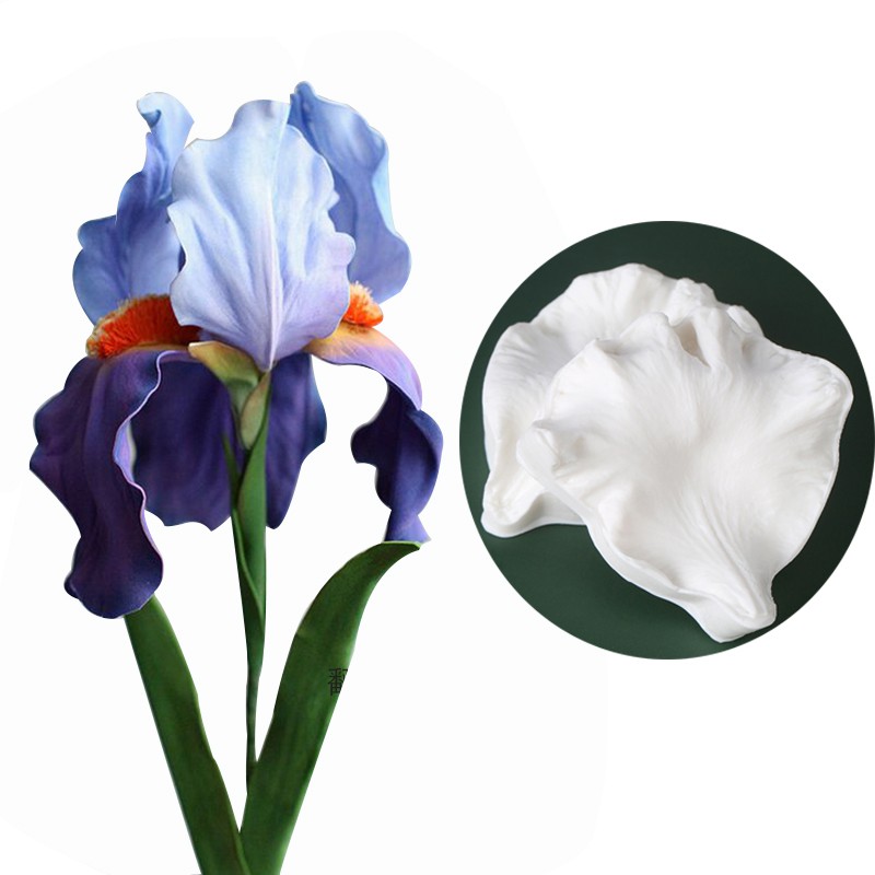 Kalaien Khuôn silicone Làm Bánh Hình Hoa Xinh Xắn