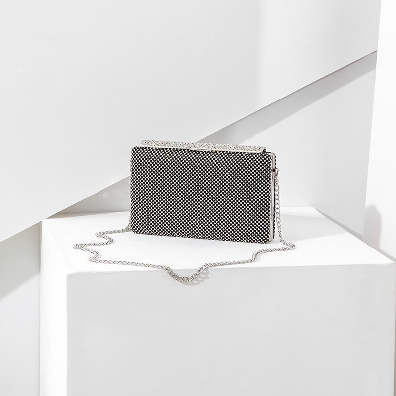 Ví Cầm Tay Đính Đá Kim Cương Thời Trang Âu Mỹ Cho Nữ 2022