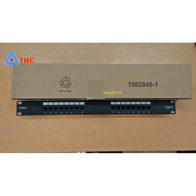 Patch Panel Commscope Cat6 16 port mã 1375016-2