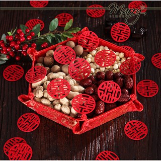 Bộ 30 Chữ Hỷ Nhỏ Trang Trí Lễ Ăn Hỏi, Đám Cưới, Lễ Thành Hôn MARRYSTORE