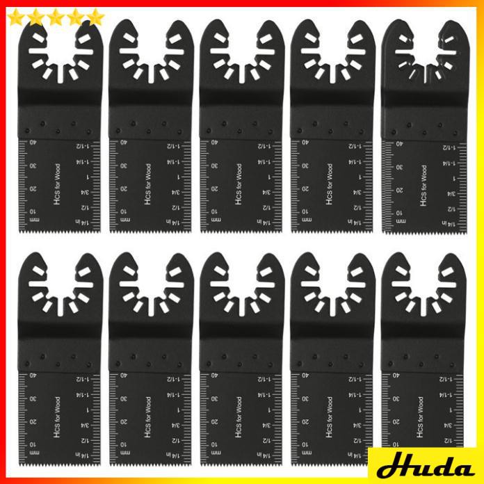 COMBO 10 LƯỠI CƯA ĐA NĂNG CHO MÁY CẮT RUNG  -  đồ làm mộc