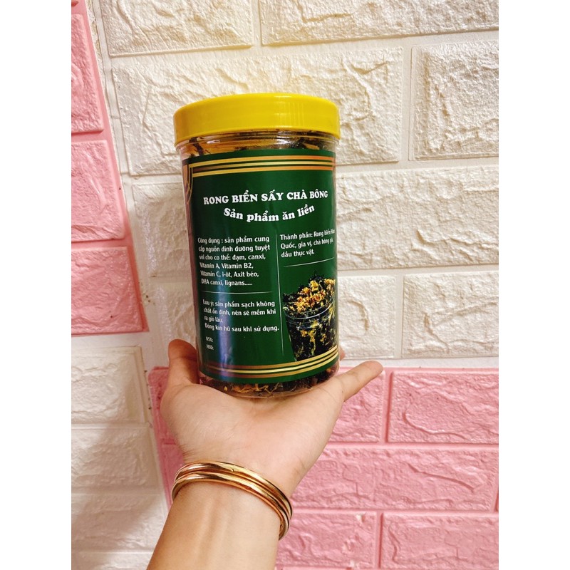 Rong biển sấy chà bông