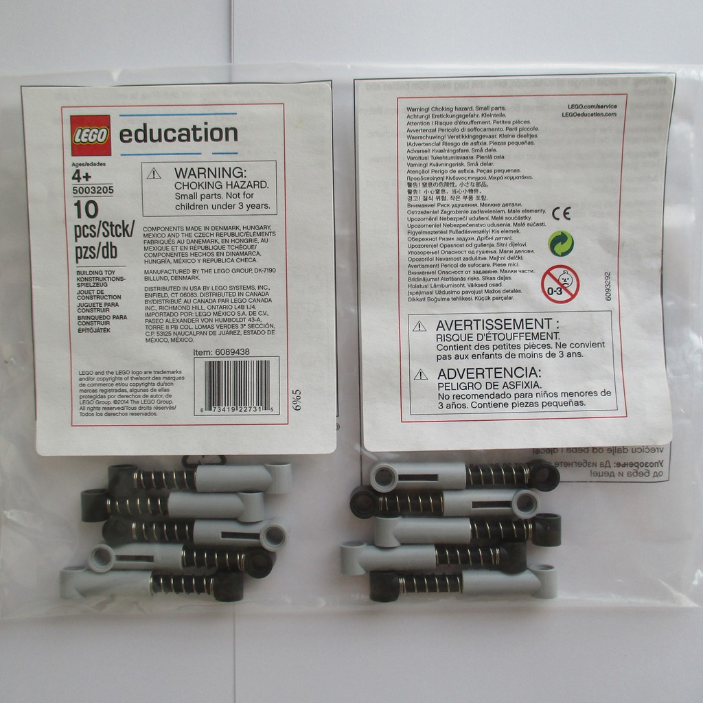 [10 Cái] LEGO Technic Small Shock Absorber with Soft Spring 6.5L ID 731c06 76138