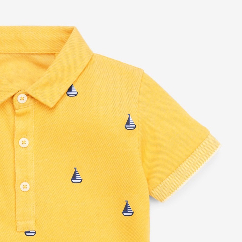 Áo polo Little meven bé trai