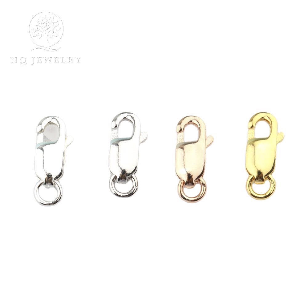 Charm bạc móc khóa kết vòng tay, dây chuỗi - NQ Jewelry