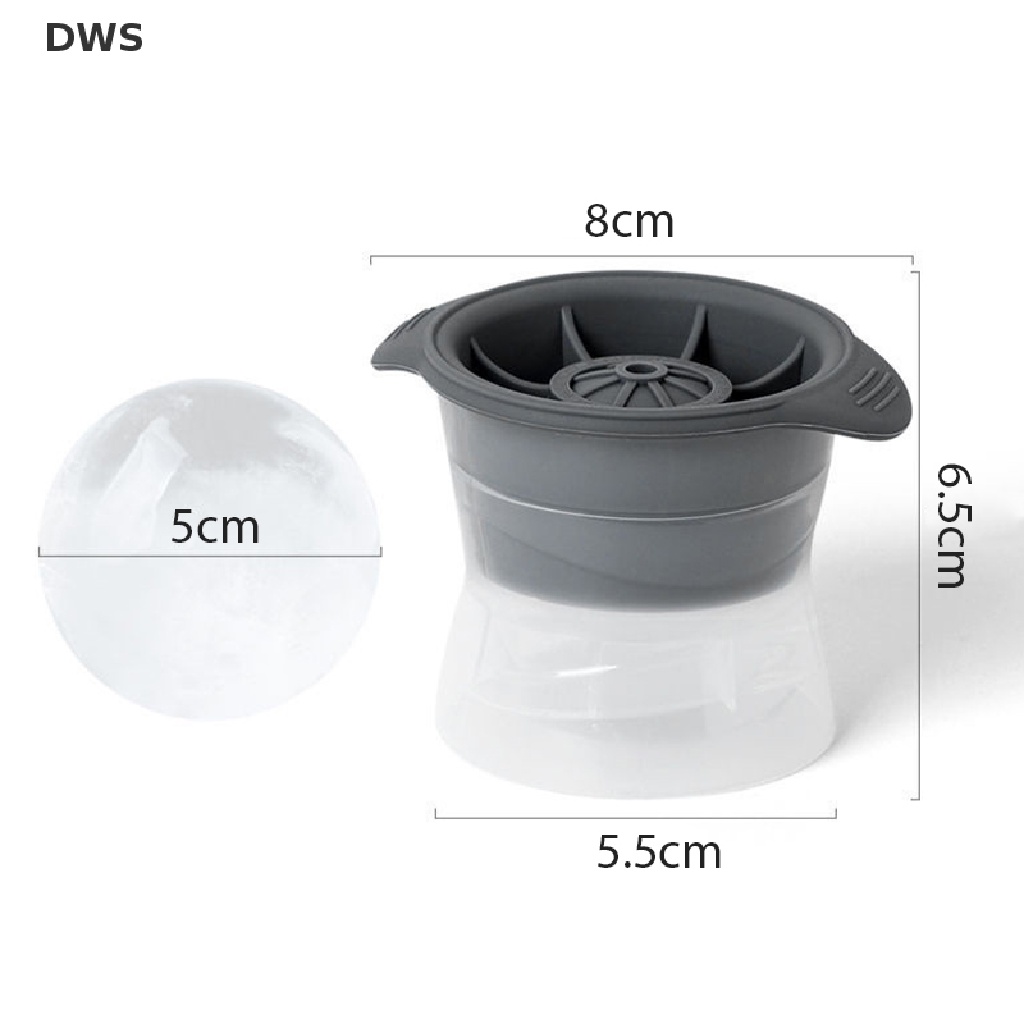 Khuôn Silicone Làm Đá Hình Cầu Tiện Lợi