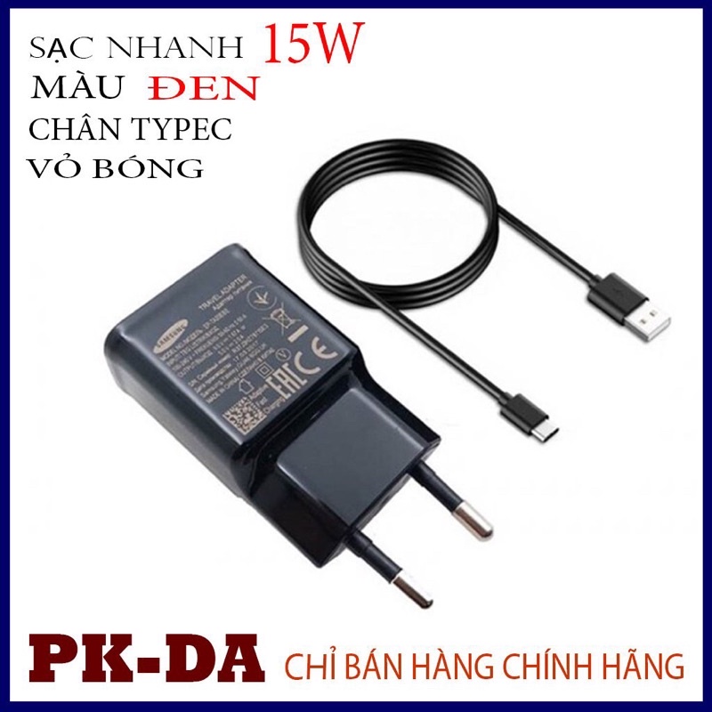 Bộ Sạc Nhanh 15w Samsungg S6-S7-S8-S9-S10-Note4-Note5-Note7-Note8-Note9 và các dòng A-J...Chính hãng