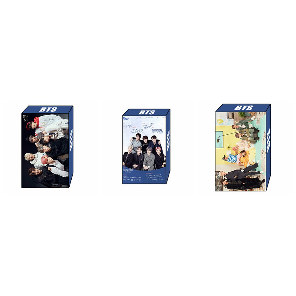 (3 mẫu) Lomo BTS Festa bộ ảnh hộp 30 ảnh thẻ hình nhóm nhạc idol Hàn quốc