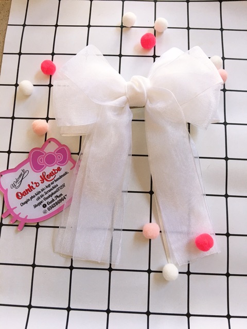 Kẹp nơ voan phối