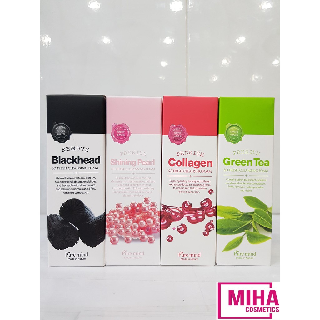 Sữa Rửa Mặt Sạch Sâu Sáng Mịn PURE MIND 100ml Hàn Quốc