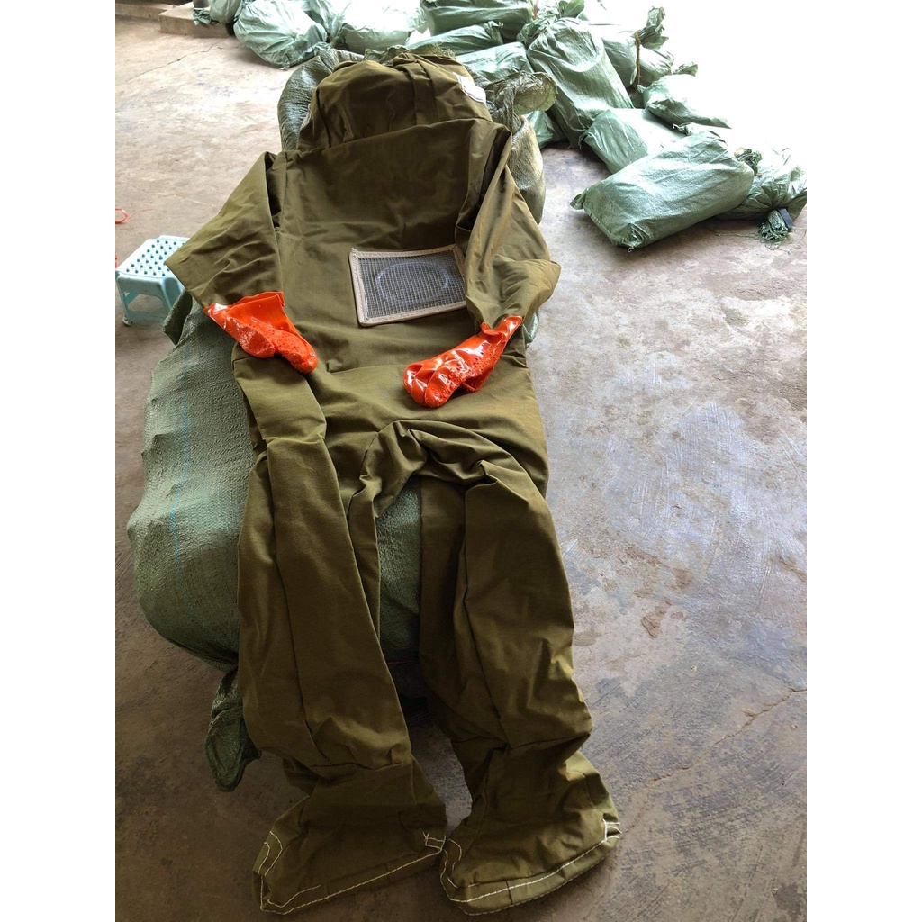 Quần Áo Bắt Ong Vải Bò Ủng Vải