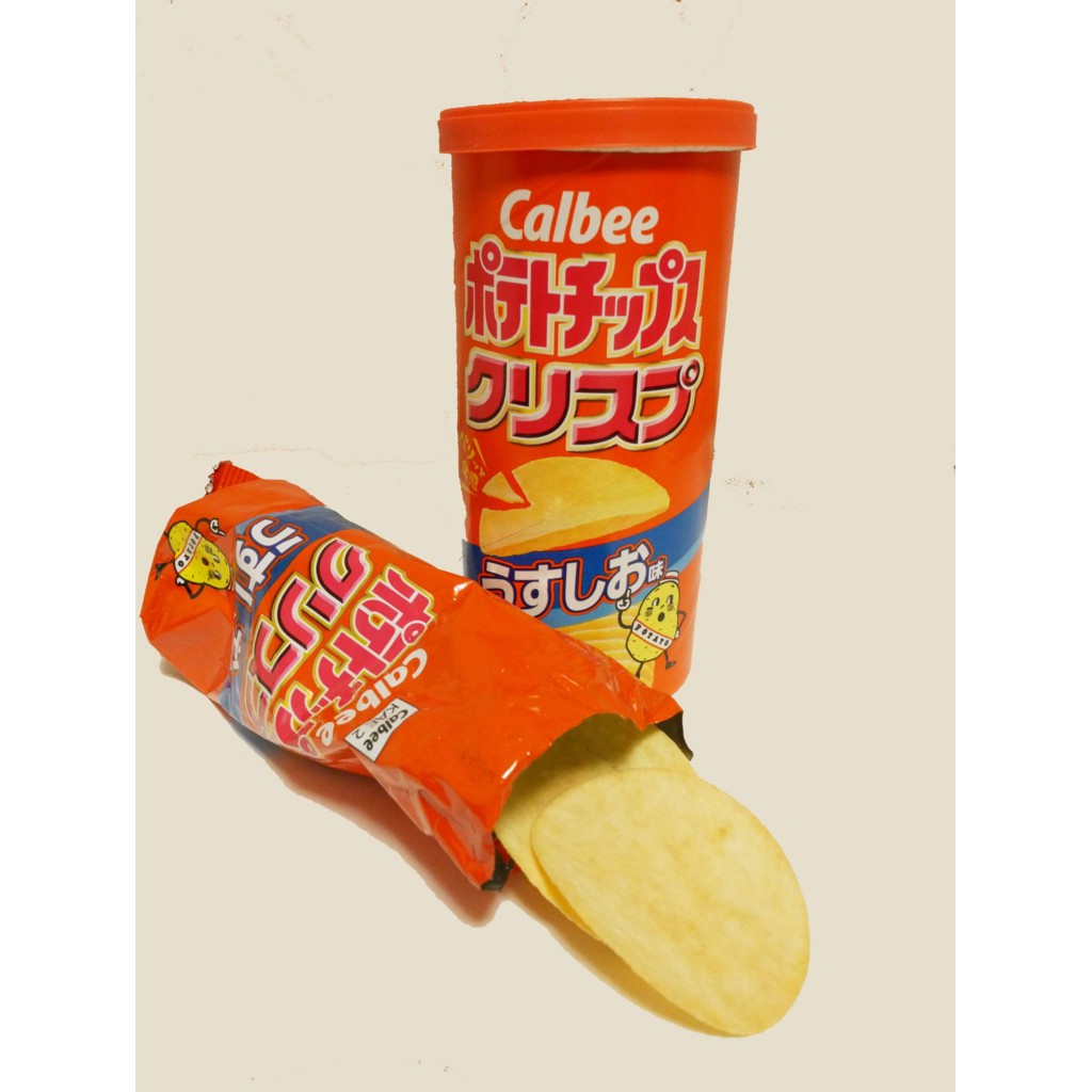 (2 vị) Bánh snack khoai tây chiên Calbee hộp 50gr