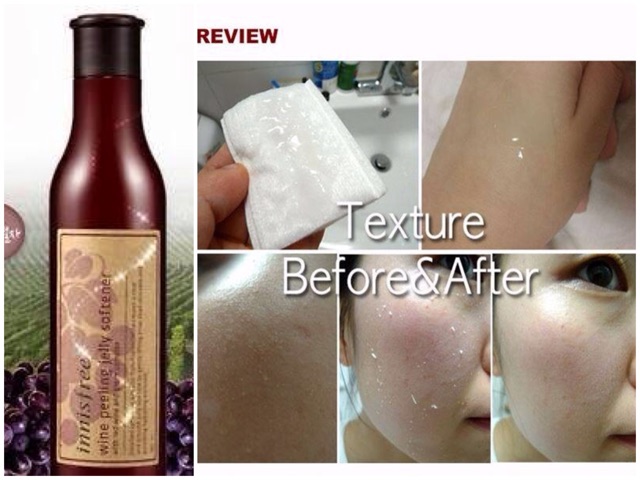 INNISFREE WINE PEELING JELLY SOFTENER