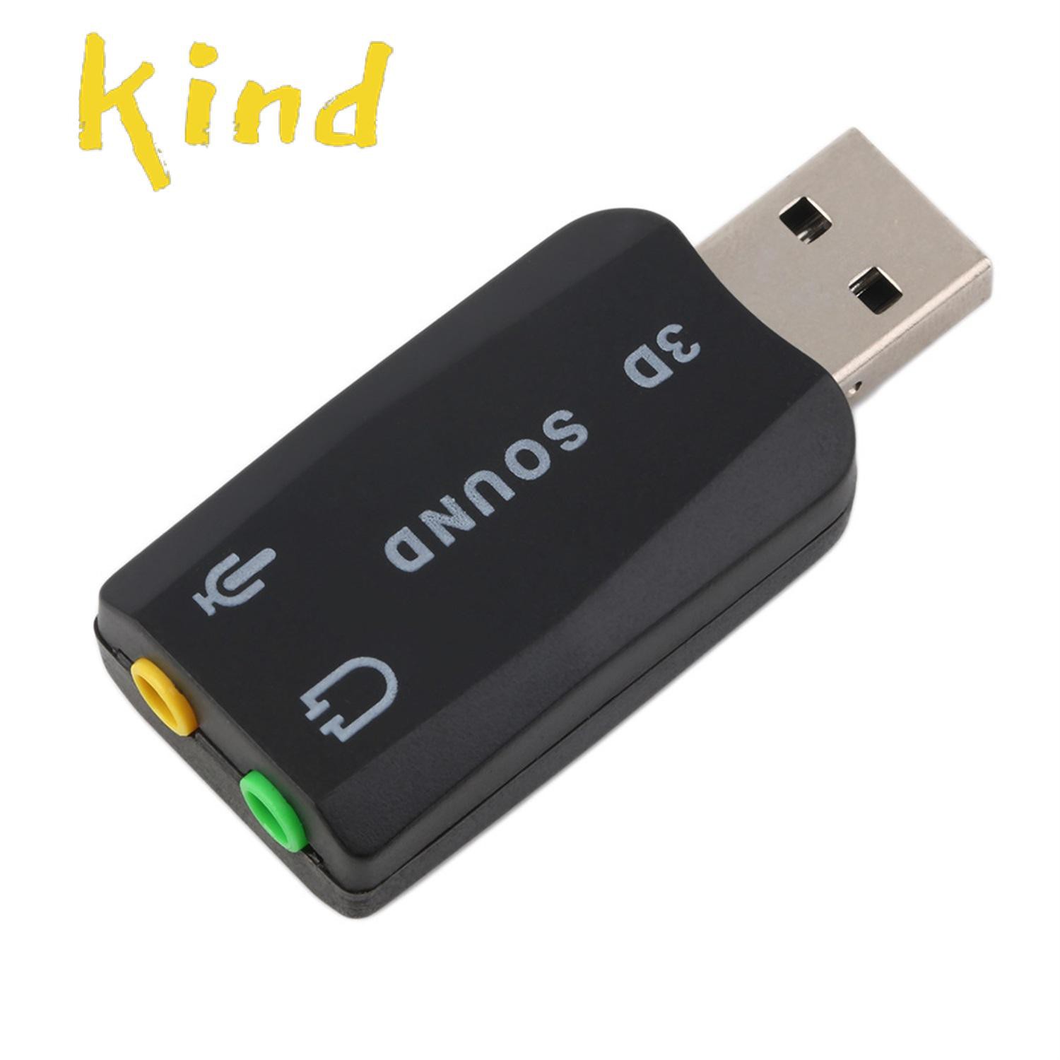 Bộ Chuyển Đổi Âm Thanh Usb 2.0 Sang Mic 3d 5.1 Cho Pc / Laptop | BigBuy360 - bigbuy360.vn