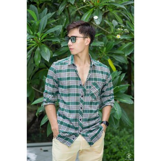 Áo Sơ Mi Nam Đẹp POLIDO Họa Tiết Kẻ Caro Trẻ Trung Chất Liệu Dạ Mịn Đã Được Xử Lý Chống Xù Chống Nhăn Cực Kỳ Hiệu Quả