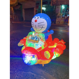 Lồng đèn Doraemon lái motor - lồng đèn trung thu