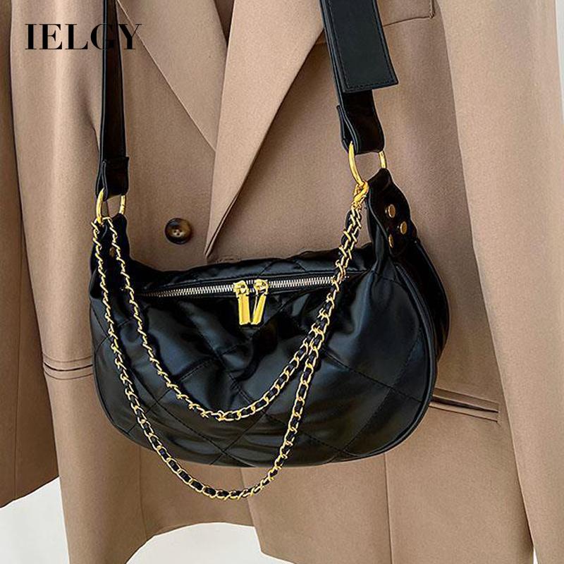 Ielgy Túi Xách bucket Một Bên Vai Dễ Phối Đồ Phổ Biến Cho Nữ