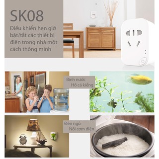 Ổ cắm thông minh SmartZ SK08