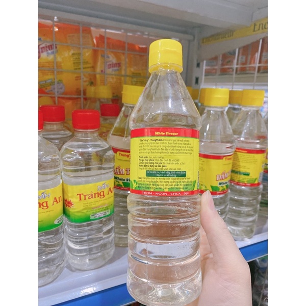 DẤM TRẮNG TRUNG THÀNH FOODS 500ml Thơm, Ngon , Chua, Dịu