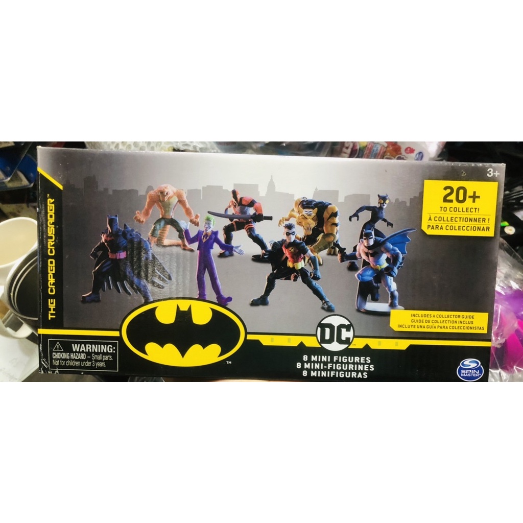 Bộ 8 nhân vật DC Batman cả anh hùng và phản diện mini