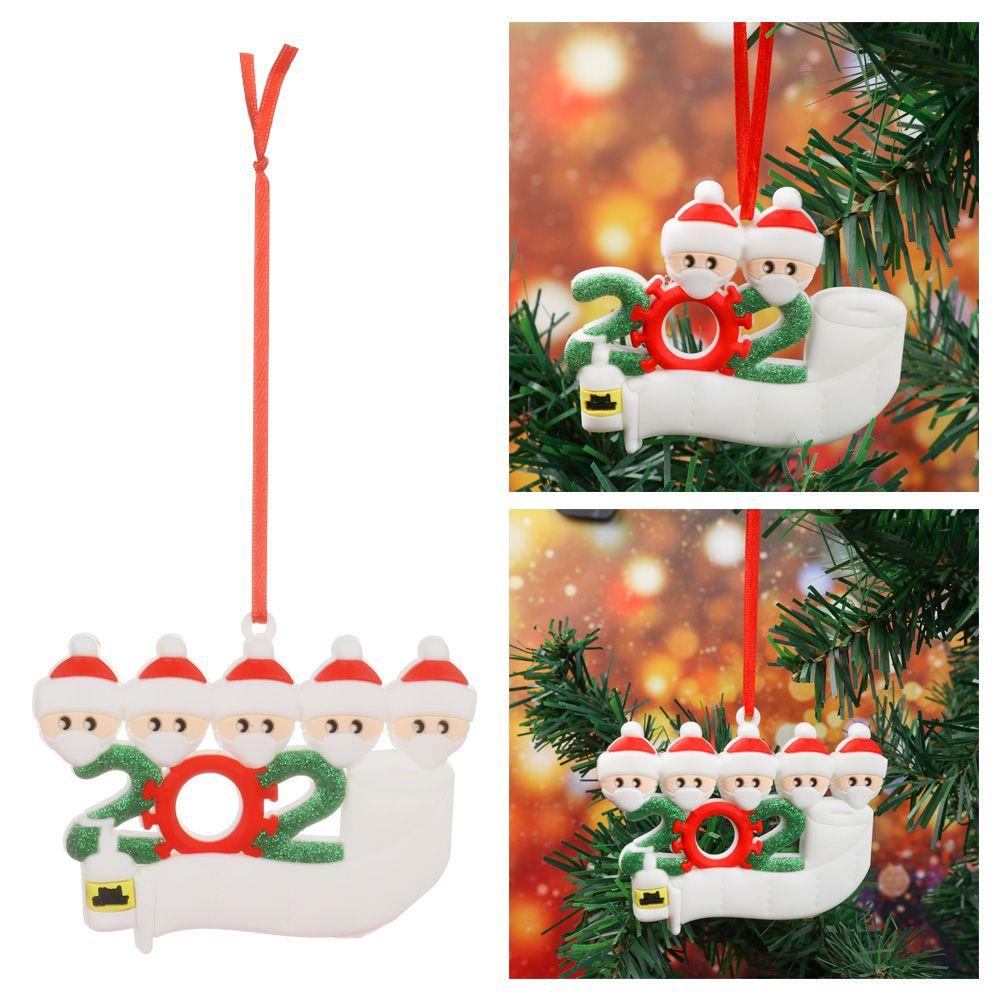 Zaijie 24 Phụ Kiện Treo Cửa Trang Trí Giáng Sinh Cá Tính