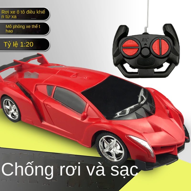 WÔ tô điều khiển từ xa đồ chơi trẻ em có thể sạc lại cậu bé drift đua điện
