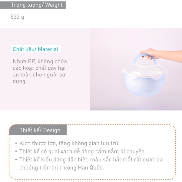 Hộp đựng đồ đa năng Hàn Quốc